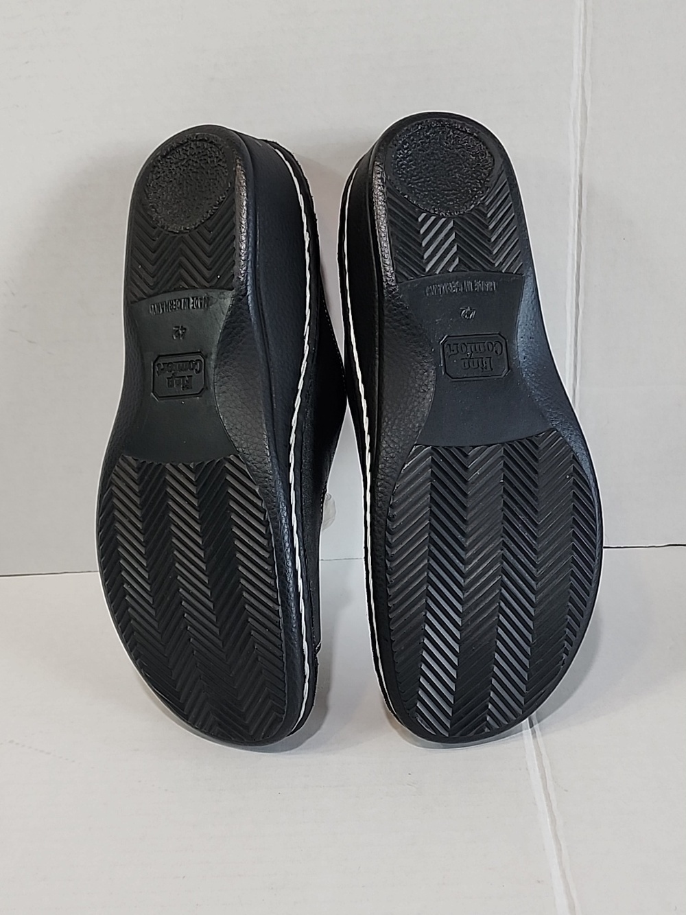 Finn Comfort Jamaica Volcano Pewter Slide Sandals EUR 42 - Picture 9 of 16